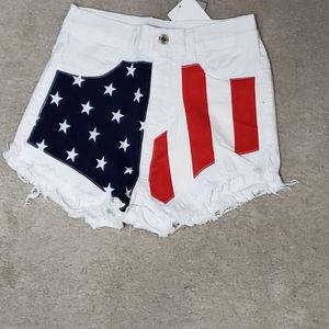 American Flag Shorts